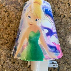 Tinker Bell Night Light and Valance
